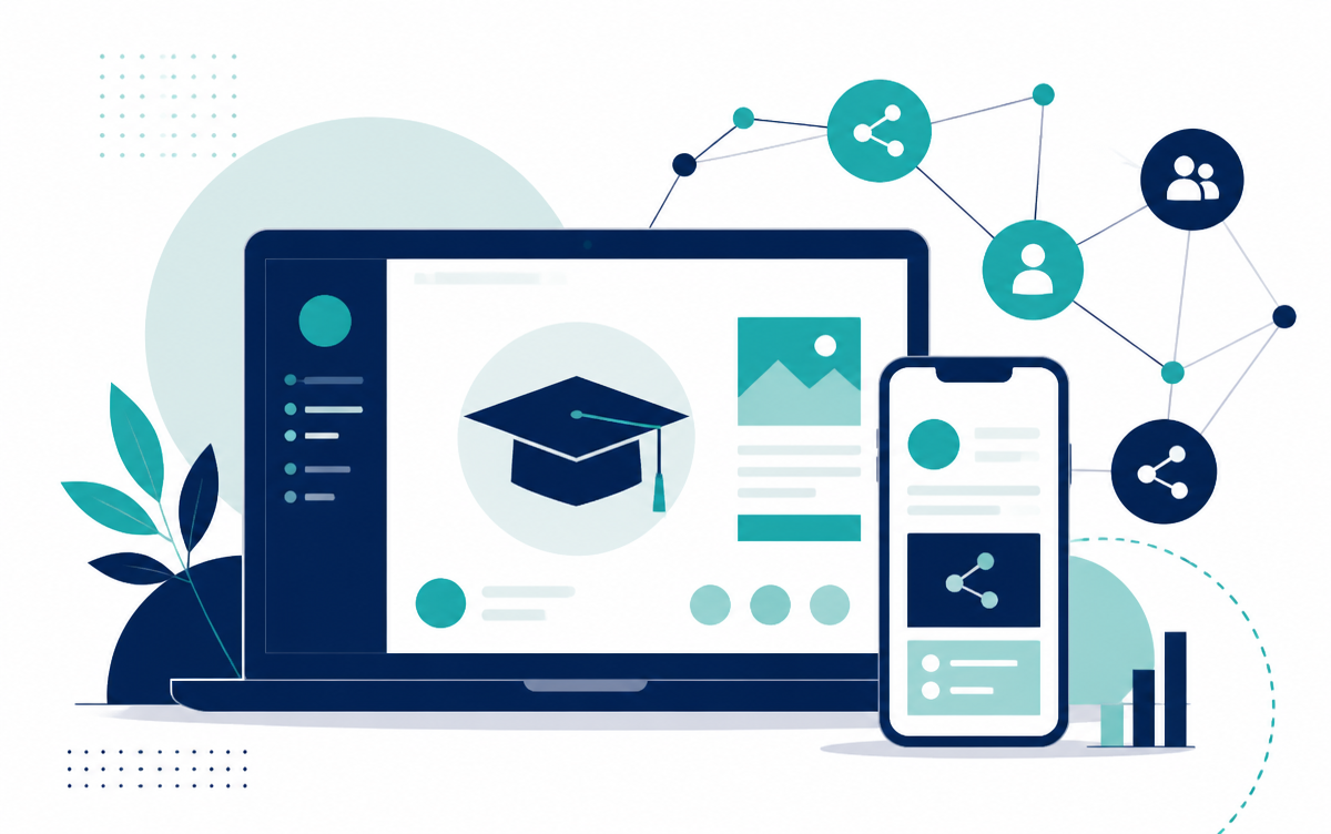 Digital branding and social media marketing for colleges